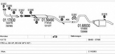 MTS c110363003331 -