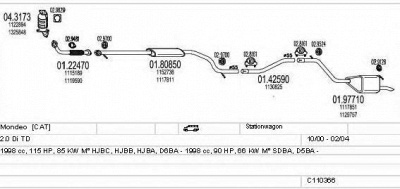 MTS c110366003334 -