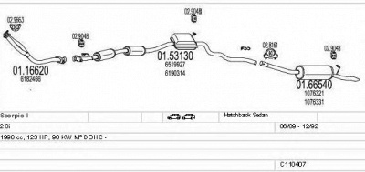 MTS c110407009500 -  