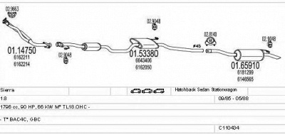 MTS c110434009529 -
