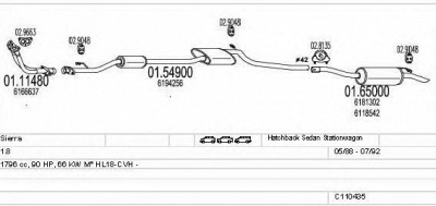 MTS c110435009530 -  