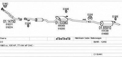MTS c110441009536 -  