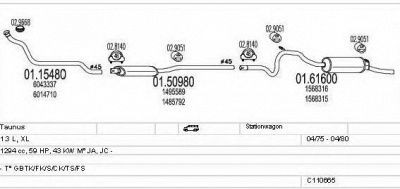 MTS c110665007279 -  