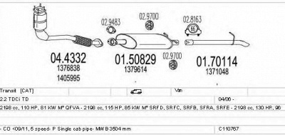 MTS c110767020058 -  