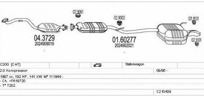MTS c210439008011 -  