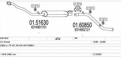 MTS c210535008185 -  