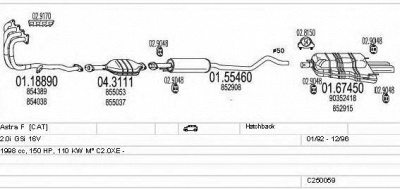 MTS c250059005061 -