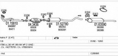 MTS c250085005192 -