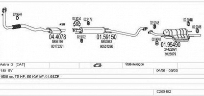 MTS c250182005302 -