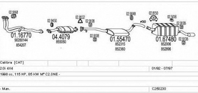 MTS c250230005364 -