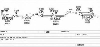 MTS c250250005385 -  