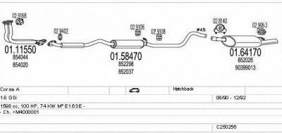MTS c250256005391 -  