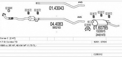 MTS c250312005449 -