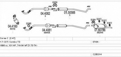 MTS c250314005451 -