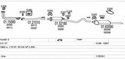MTS c250391005123 -  