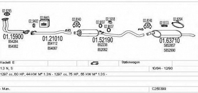 MTS c250399005132 -  