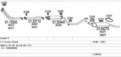 MTS c250422005162 -