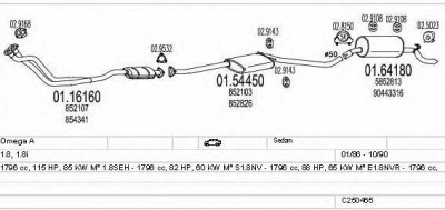 MTS c250465005655 -