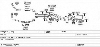 MTS c250494005692 -