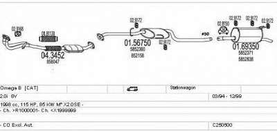 MTS c250500005698 -