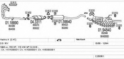 MTS c250561005765 -