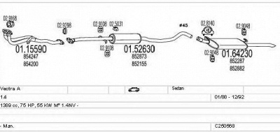 MTS c250568005773 -