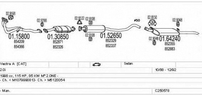 MTS c250578005783 -