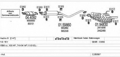 MTS c250597005803 -