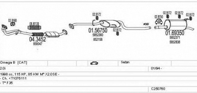 MTS c250760007959 -