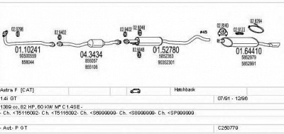 MTS c250779002276 -