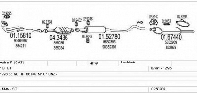 MTS c250785002311 -