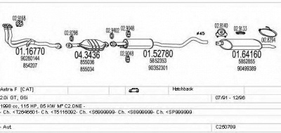 MTS c250789003261 -