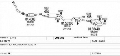 MTS c250899009268 -