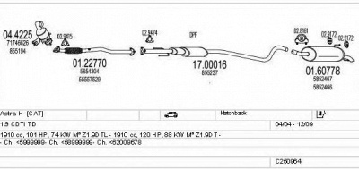 MTS c250964011469 -  