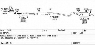 MTS c250965011472 -