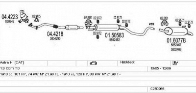 MTS c250966011474 -