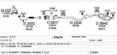 MTS c250985011630 -  
