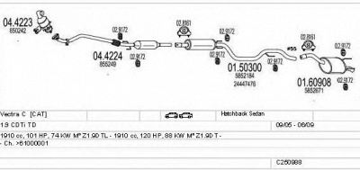 MTS c250988011636 -  