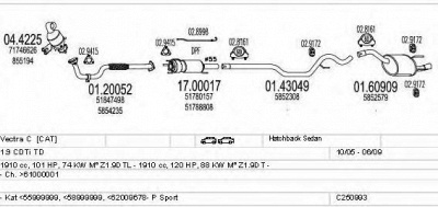 MTS c250993011663 -
