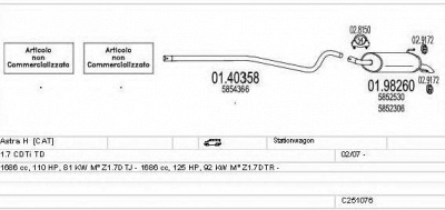 MTS c251076022885 -