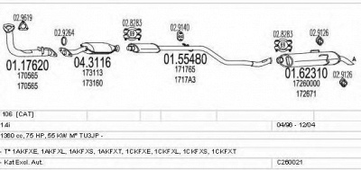 MTS c260021005892 -