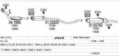 MTS c260257006158 -  