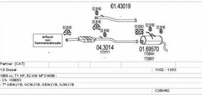 MTS c260442005576 -