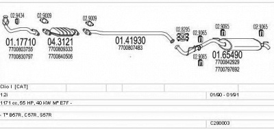 MTS c280003006543 -