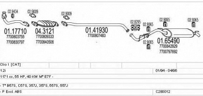 MTS c280012006551 -  