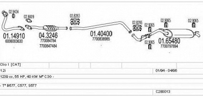 MTS c280013006552 -