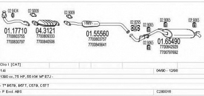 MTS c280016006555 -  