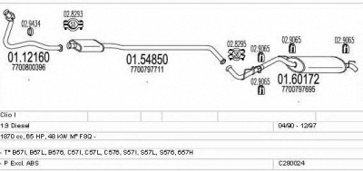 MTS c280024006564 -