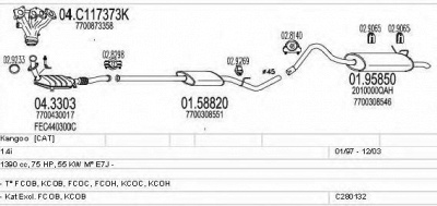 MTS c280132006677 -  