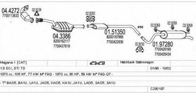 MTS c280197006757 -